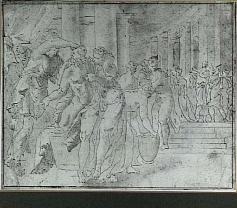 Atena distoglie l'attenzione di Penelope da Ulisse - Museum National Galleries Scotland, Edimburgo